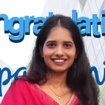 Arpitha Shetty - Placed Student